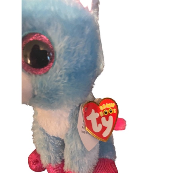 New! Ty Beanie Boos STITCHES Unicorn Michael's exclusive 6" size nwt's RARE - Picture 2 of 3
